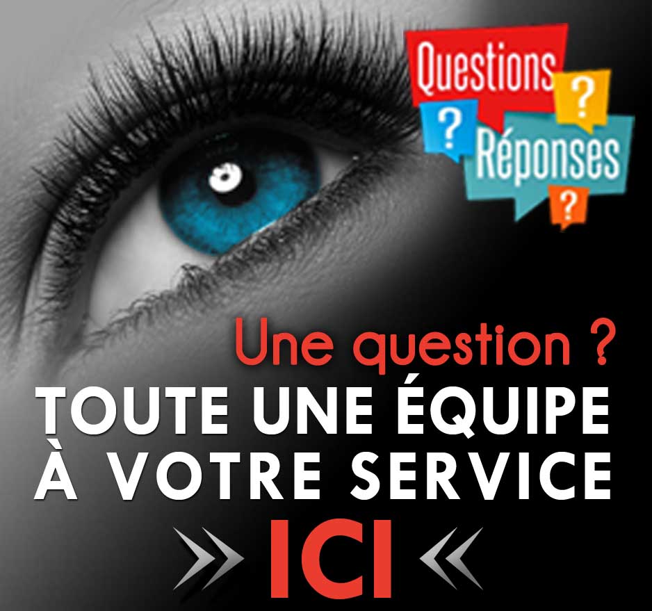 Pour toutes vos questions